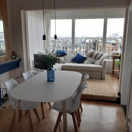 Gezellig Centraal Gelegen Penthouse Oostende Daire Dış mekan fotoğraf