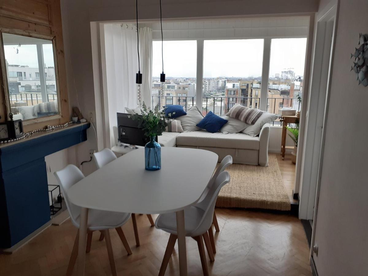 Gezellig Centraal Gelegen Penthouse Oostende Daire Dış mekan fotoğraf