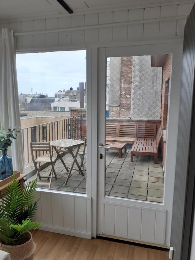 Gezellig Centraal Gelegen Penthouse Oostende Daire Dış mekan fotoğraf