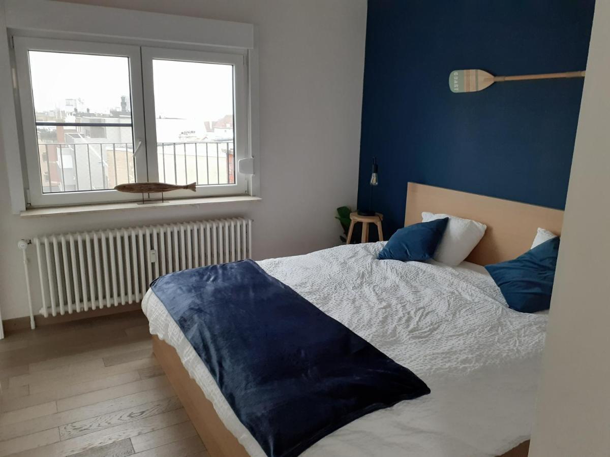 Gezellig Centraal Gelegen Penthouse Oostende Daire Dış mekan fotoğraf